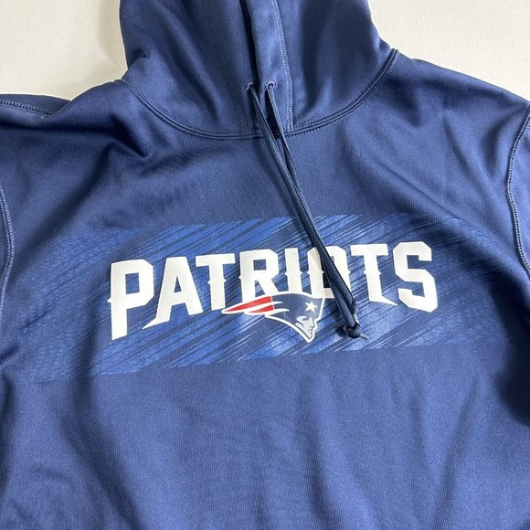 Nike New England Patriots On Field Dri Fit Hoodie Sweatshirt Men's Size Small - Picture 3 of 9